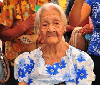 Oldest Living Filipino vies for Guiness World Record at 124